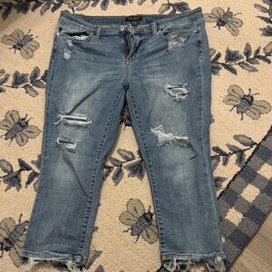 Distressed JUDY BLUE Blue Jeans